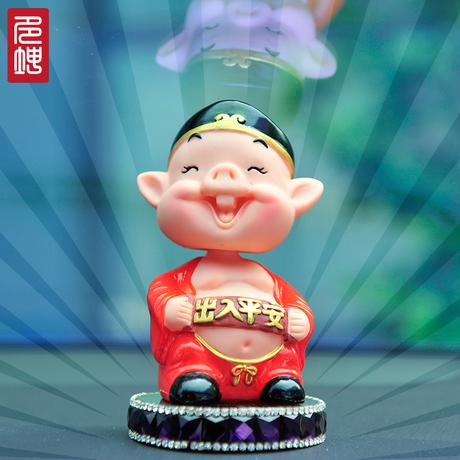 创意车载小和尚 一款有灵魂的汽车摆件